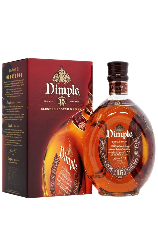 Dimple 15 Year Old - 75cl, 40% | Buy Whisky Malta 