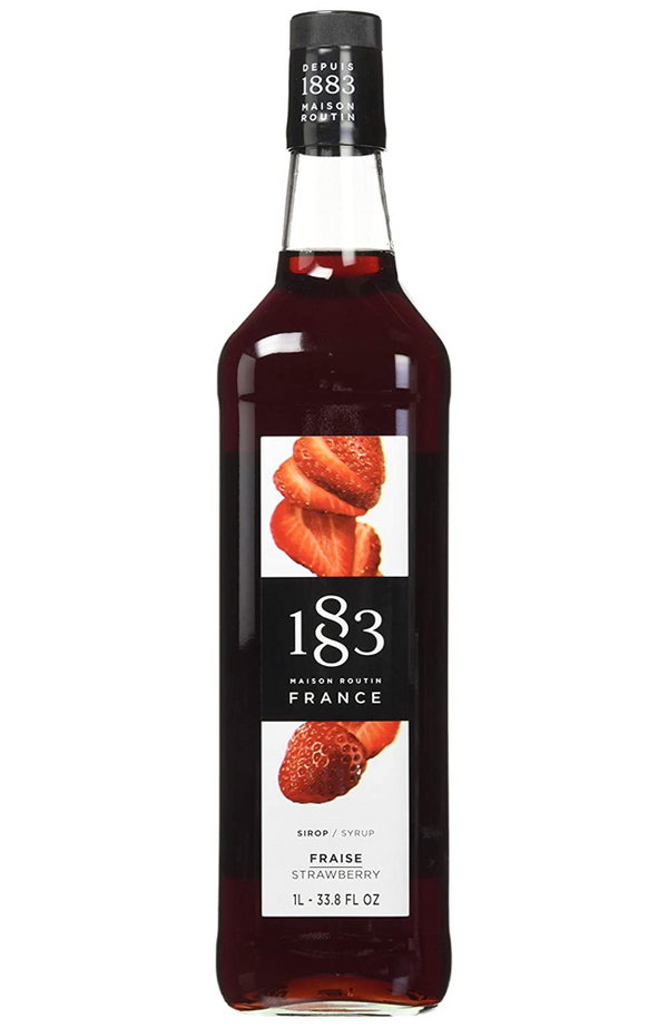 1883 Maison Routin - Strawberry Syrup 1Ltr