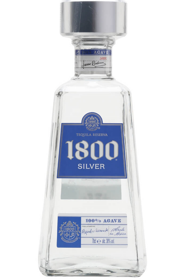 1800 Silver Tequila 70cl, 38%