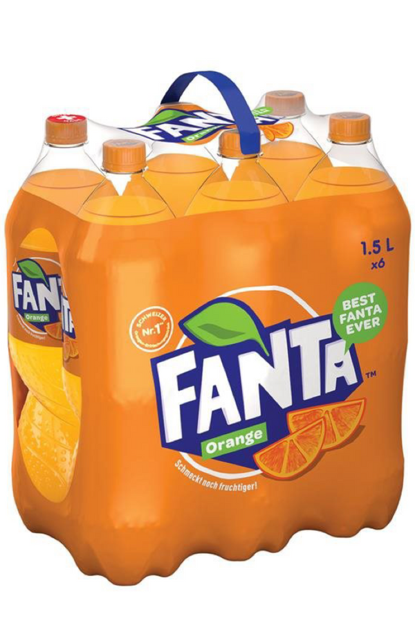 Fanta Orange 1.5 Ltr x 6 bottle