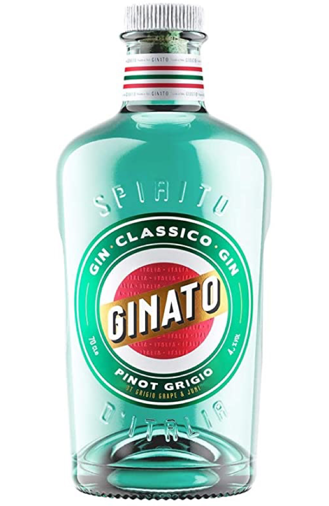 Ginato Pinot Grigio & Sicilian Citrus Gin 43% 70cl