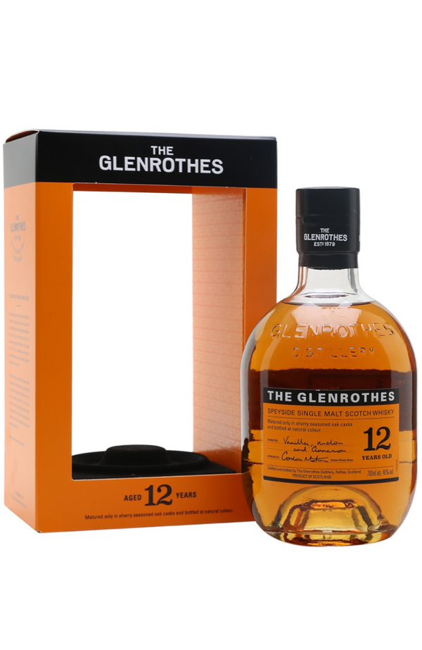 Glenrothes 12 Year Old Speyside Single Malt Scotch Whisky Distillery Bottling 70cl / 40% | Buy Whisky Malta 
