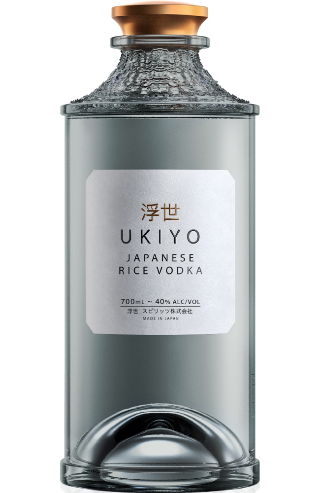 Ukiyo Japanese Rice Vodka 70cl 40%