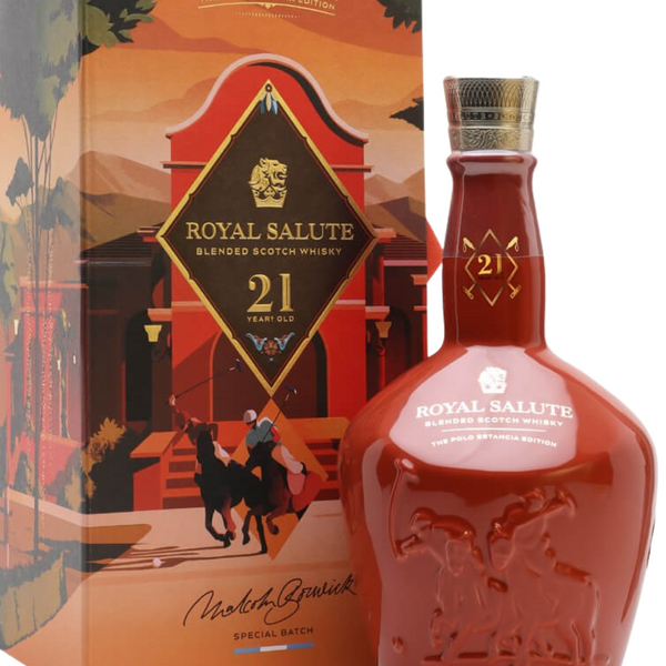 Chivas Regal 21 Years Royal Salute Polo Estancia Edition +GB 40