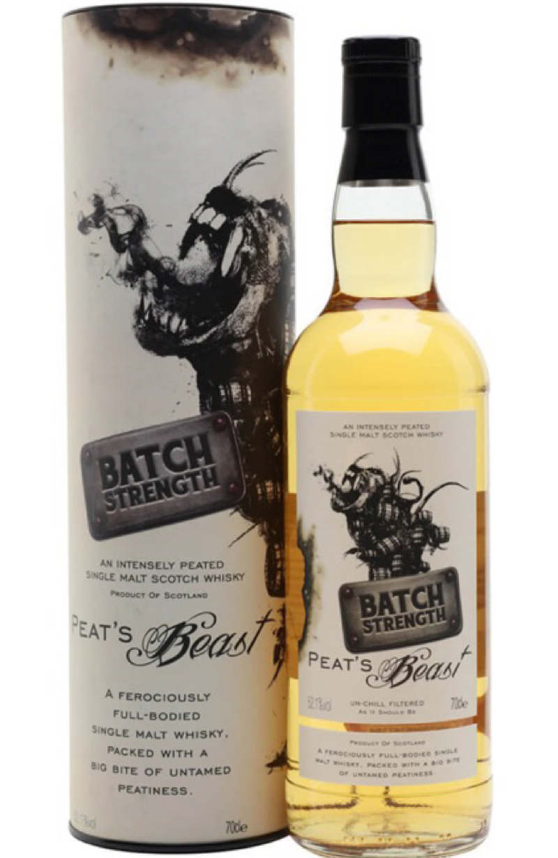 Peat's Beast Single Malt Unchillfiltered + GB 46% 70cl