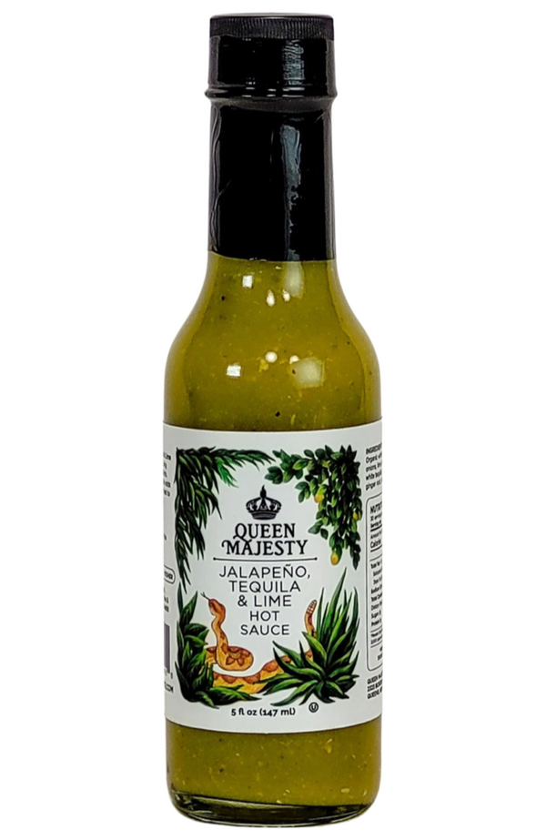 Queen Majesty - Jalapeno Tequila & Lime hot Sauce 147ml