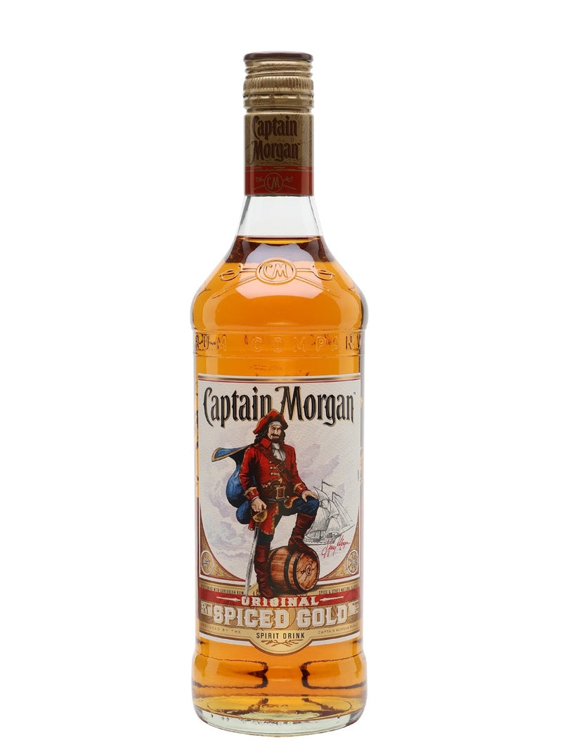 Captain Morgan Spiced Gold Rum 1Ltr Malta - Spades Wines & Spirits | Buy alcohol online | Buy Alcohol malta | Alcohol delivered to your door | Buy Captain Morgan Malta | Wholesale Spirits | Alcohol Importer | Buy Spirits online | Spirits Malta | Rum Malta