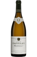 Joseph Faiveley - Meursault, 70cl bottle available at Spades Wines & Spirits. A luxurious white Burgundy crafted from Chardonnay grapes, hailing from the renowned Meursault appellation. It presents a bright golden color, with complex aromas of ripe stone fruits, hazelnuts, and a touch of butter. On the palate, it is rich and full-bodied, offering flavors of pear, peach, and a subtle creaminess, balanced by fresh acidity. A perfect pairing with lobster, poultry in cream sauce, or rich cheeses.