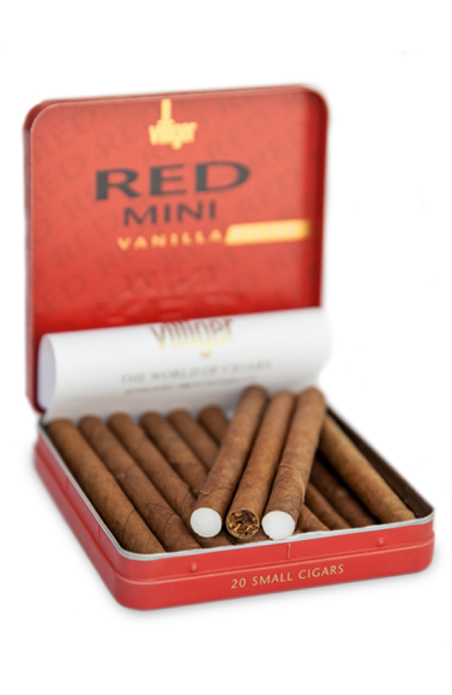 Villiger Red Mini Filter x 20 pack