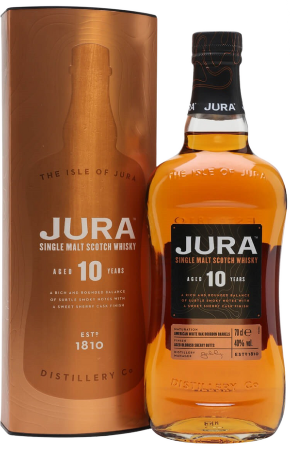 Jura 10YO+GB 40% 70cl