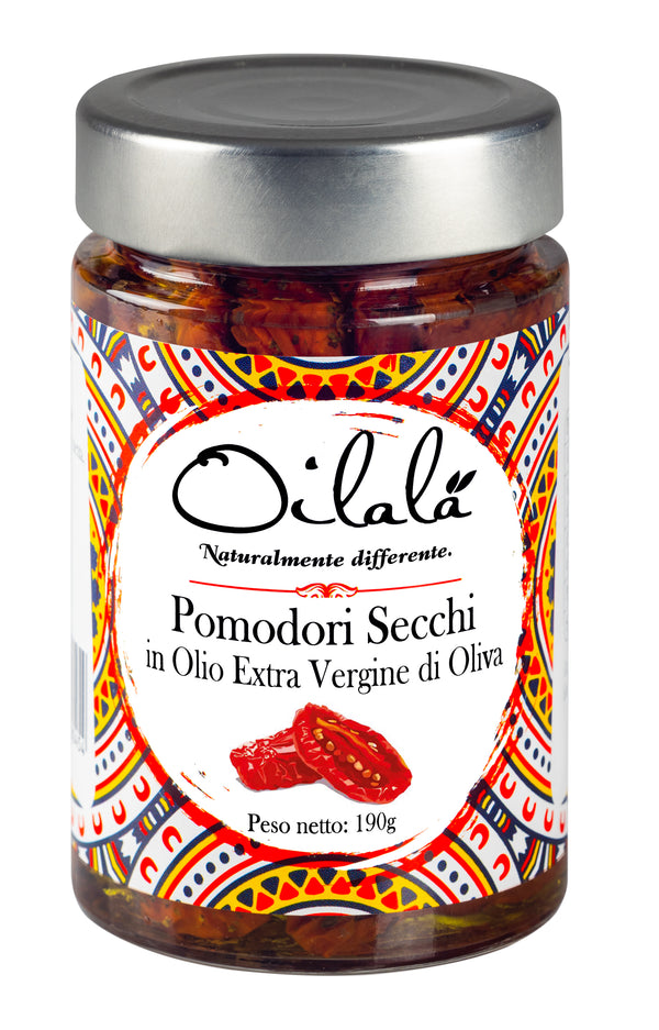 Oilala - Sun dried tomatoes in extra virgin olive oil 190g