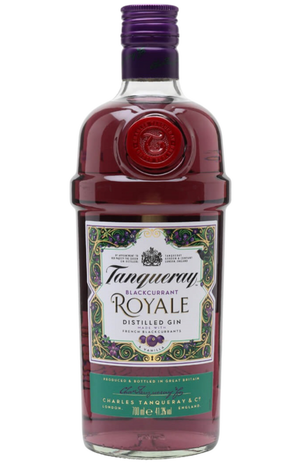 Buy Tanqueray deliver & 41.3% Royale Gozo Blackcurrant Gin 70cl around Malta We