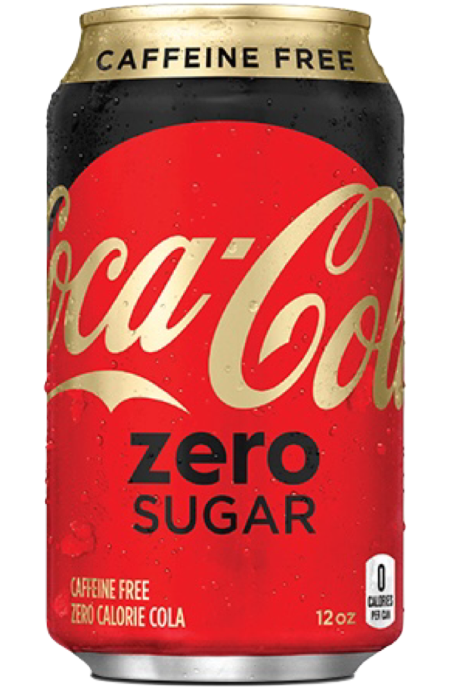 Coca Cola ZERO CAFFEINE & SUGAR 33cl x 1 Can