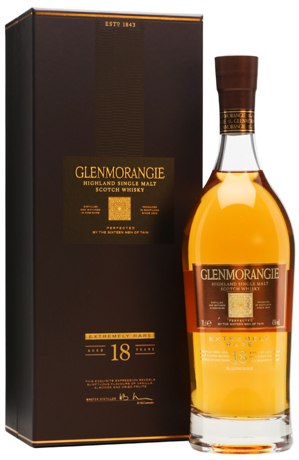 Glenmorangie 18 Single Malt Whisky 70cl 43% | Buy Whisky Malta 