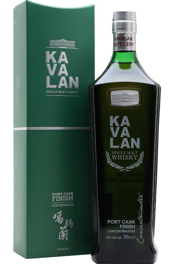Buy Kavalan Concertmaster Port Cask Finish Taiwanese Single Malt Whisky  70cl / 40%. We deliver around Malta & Gozo