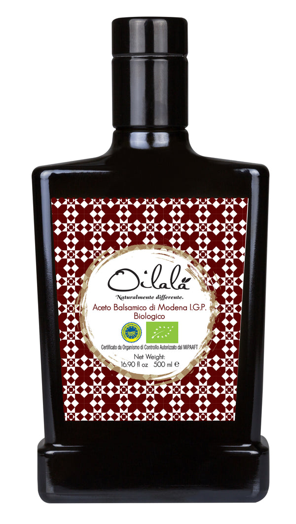 Oilala - Organic Balsamic Vinegar of Modena PGI – Majolica 500ml