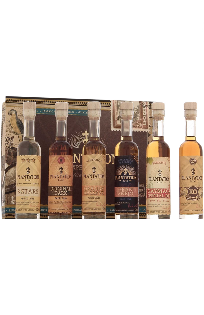 Plantation Experience Giftpack (6X10 CL Bottles) + GB 42%