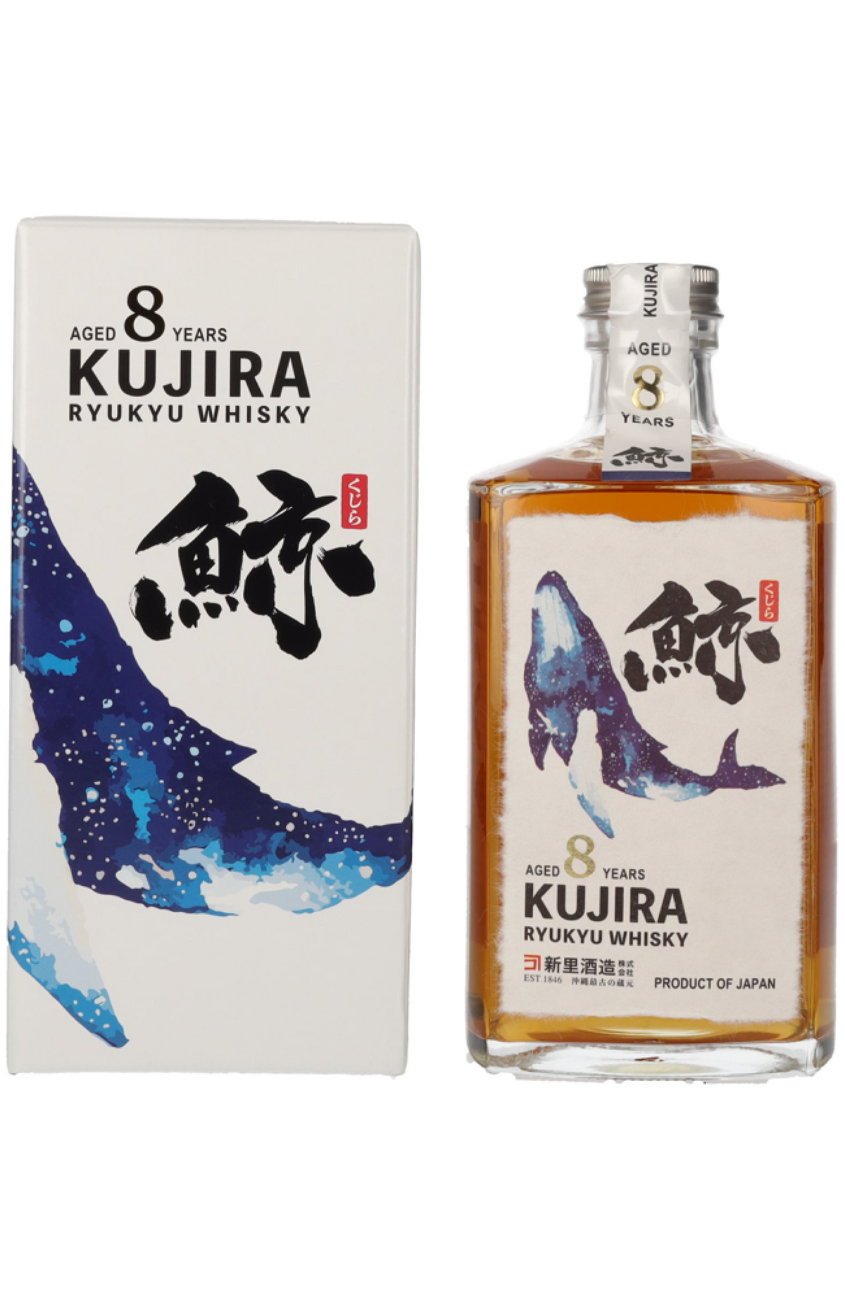 Kujira 8 Years Ryukyu + GB 43% 50cl – Spades Wine & Spirits | 4000