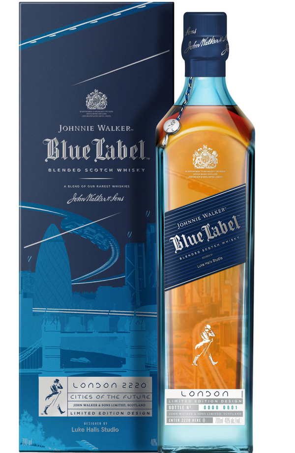Johnnie Walker Blue Label - Cities Of The Future London 2220 + GB 40% 70cl