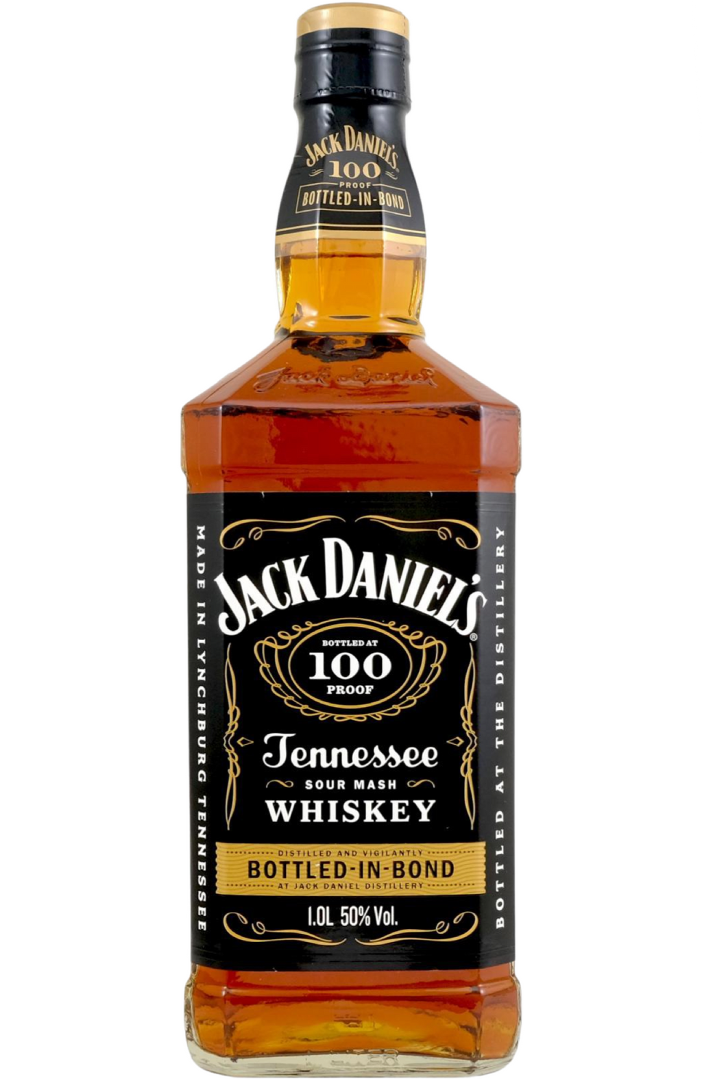 Buy Jack Daniel's Bottled In Bond 100 Proof 50% 1Ltr. We deliver around  Malta & Gozo