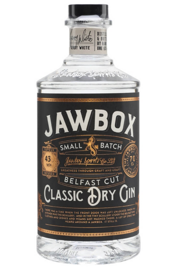 Jawbox Small Batch Gin 43% 70cl