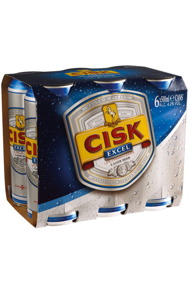 Cisk Excel 33cl x 6 pack