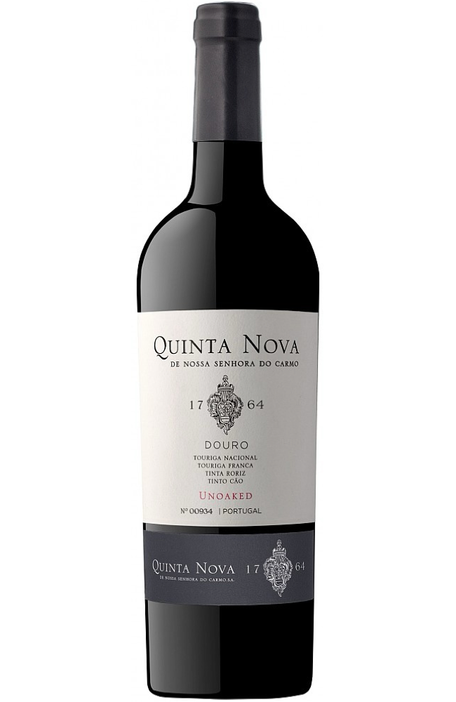 Touriga Nacional, Touriga Franca, Tinta Roriz and Tinto Cão - Quinta Nova Unoaked 75cl, Douro Portugal. Buy Wine Malta