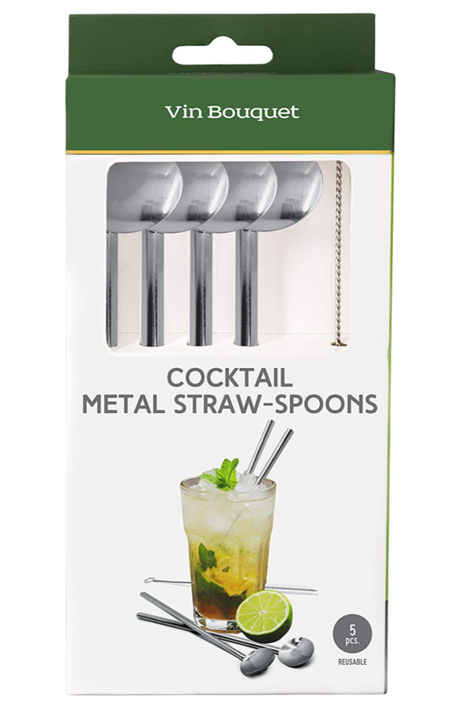 Vin Bouquet - Straw Spoons Set of 4 (SS)