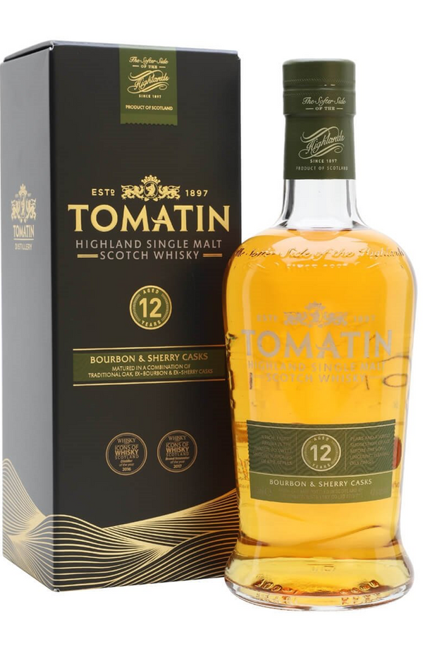 Tomatin 12 Year Old 70cl 43% | Buy Whisky Malta 