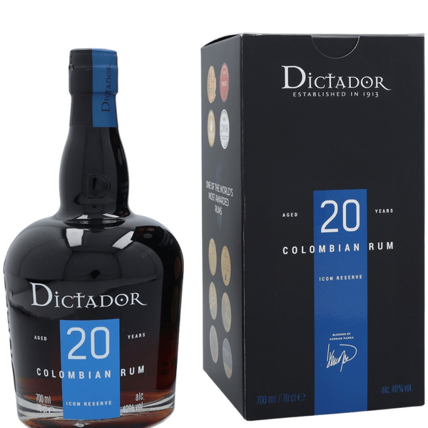 Dictador 20 Years + GB 40% 70cl – Spades Wine & Spirits | 4000+
