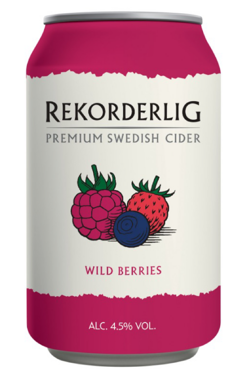 Rekorderlig Cider - Wild Berries 33cl x 1 Can