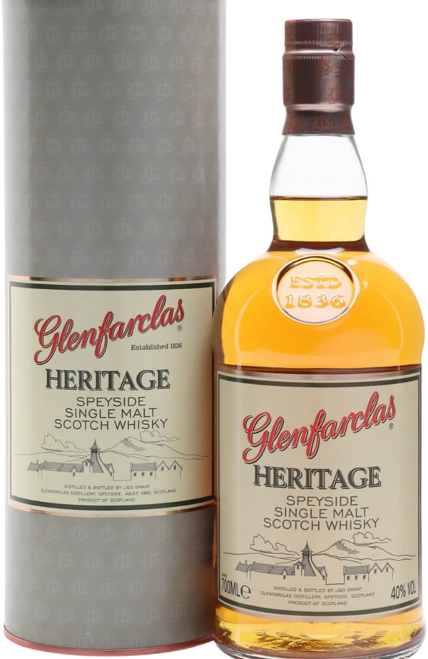 Glenfarclas Heritage + GB 40% 70cl