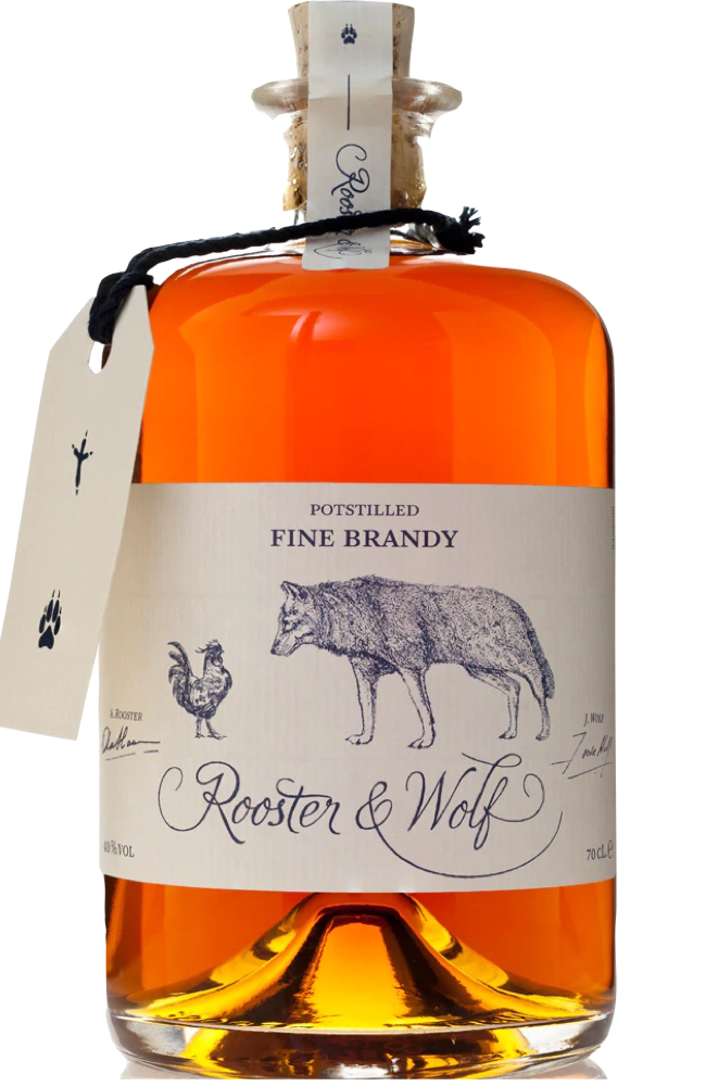 Rooster and Wolf Fine Brandy 40% 70cl