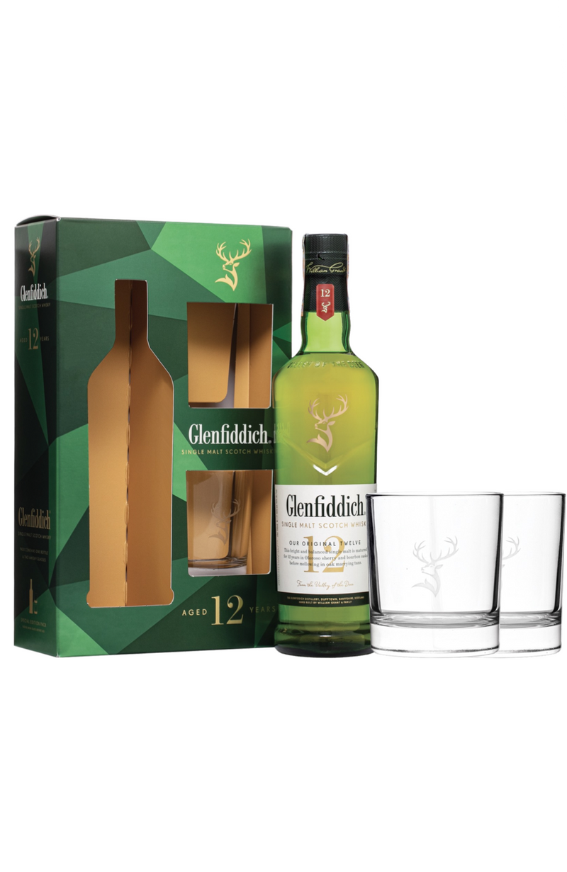 Glenfiddich Scotch Whisky 12ans d’Age 40°-70cl
