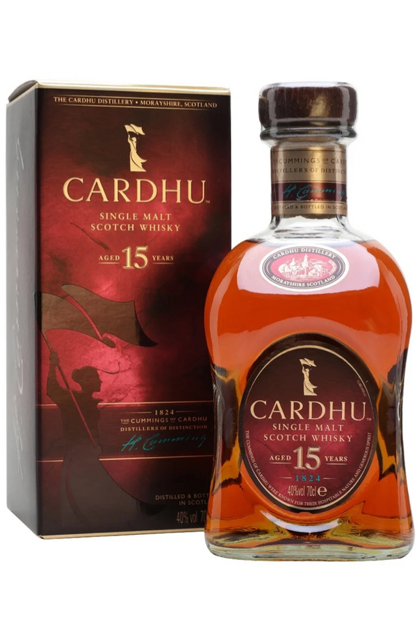 Cardhu 15 Year Old Speyside Single Malt Scotch Whisky | Buy Whisky Malta 