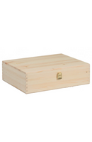 Wooden Wine Box x 3 Bottle