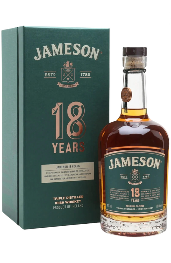 Jameson 18 Years + GB 40% 70cl