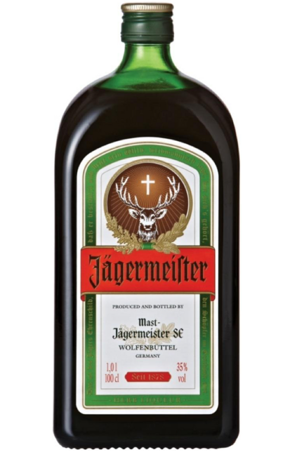 Jagermeister Herbal Liqueur, 1LTR - Spades Wines & Spirits | Jager Malta | Buy Jägermeister Malta