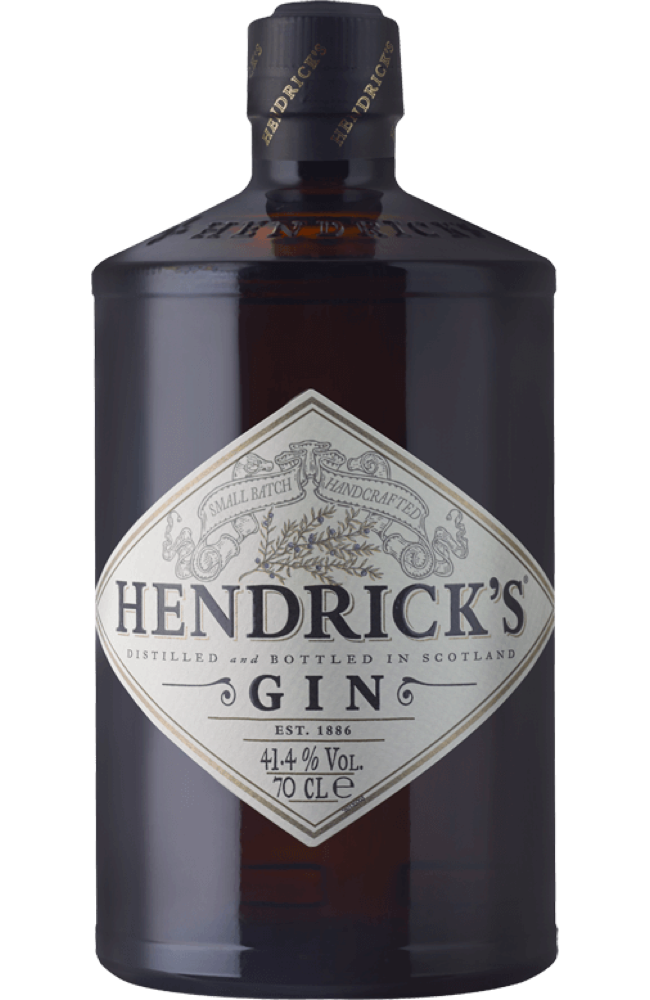 Hendricks Distilled Gin, 70cl - Spades Wines & Spirits Malta | Buy Gin Malta | Buy Hendrick's Gin Malta