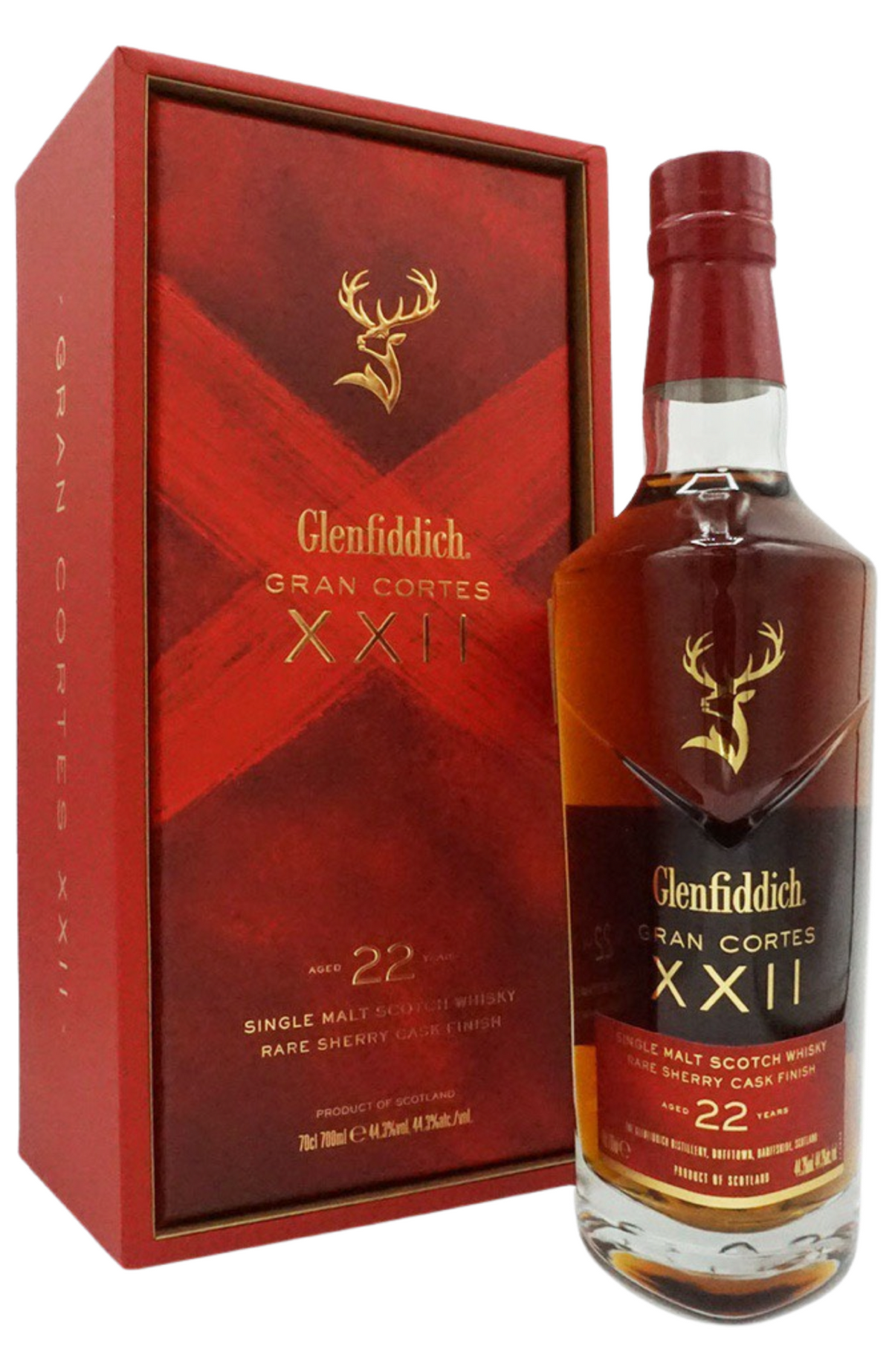 トミー　Glenfiddich GRAN CORTES Buy Glenfiddich 22 Year Old Gran Cortes 44.3% 70cl. We deliver