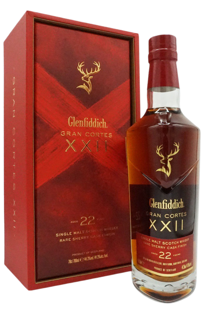 Glenfiddich 22 Year Old Gran Cortes 44.3% 70cl