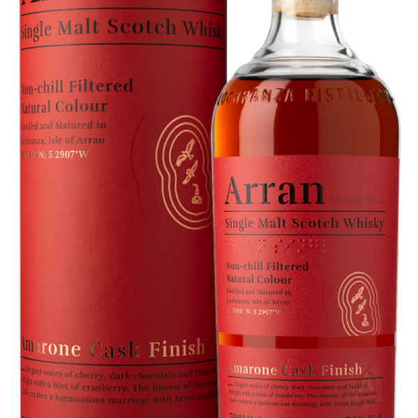 Arran Amarone Cask Finish + GB 50% 70cl – Spades Wine & Spirits