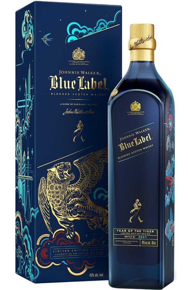 Johnnie Walker Chinese New Year Of The Tiger 2022 + GB 40% 70cl | Buy Whisky Malta 