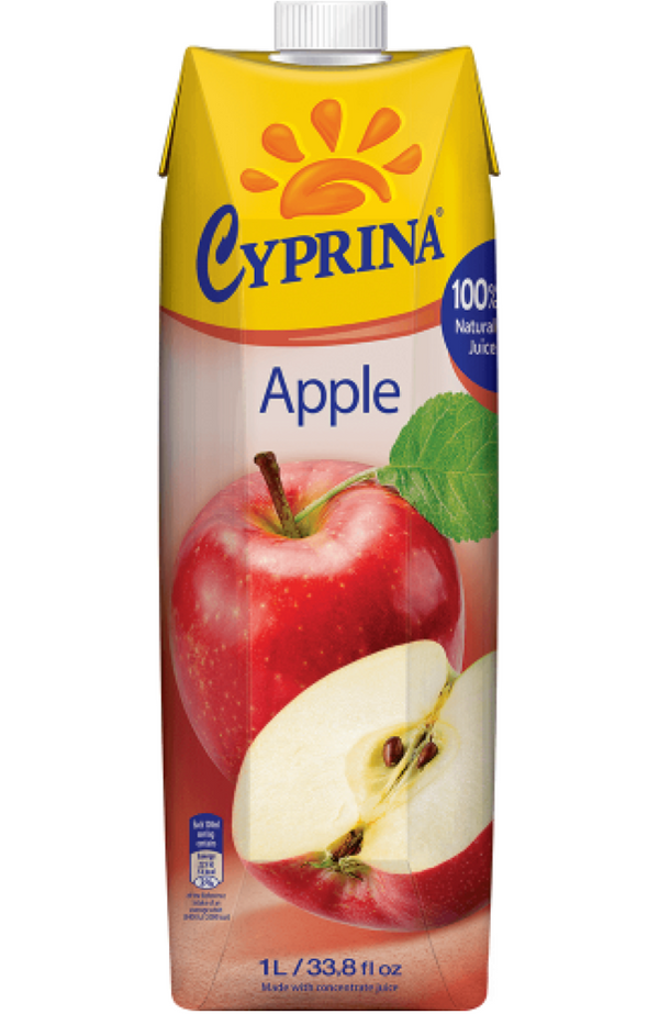 Cyprina Apple Juice 1Ltr