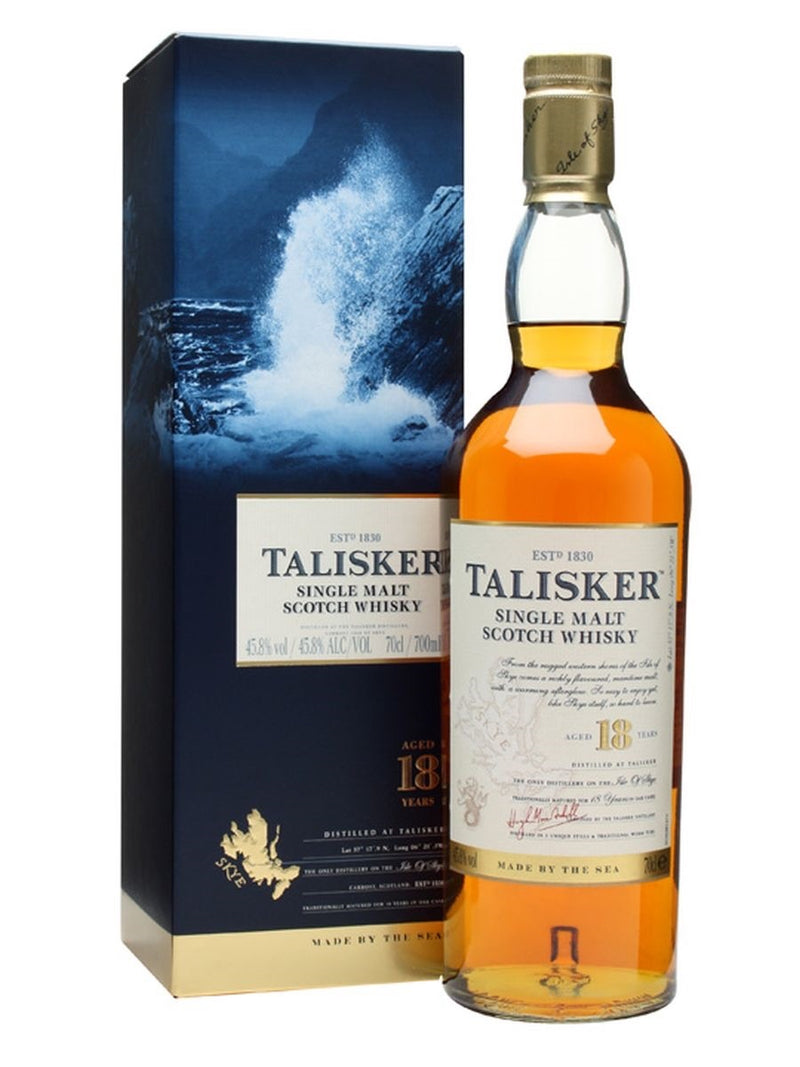 Talisker 18 Single Malt | Buy Talisker Single Malt Whisky Malta