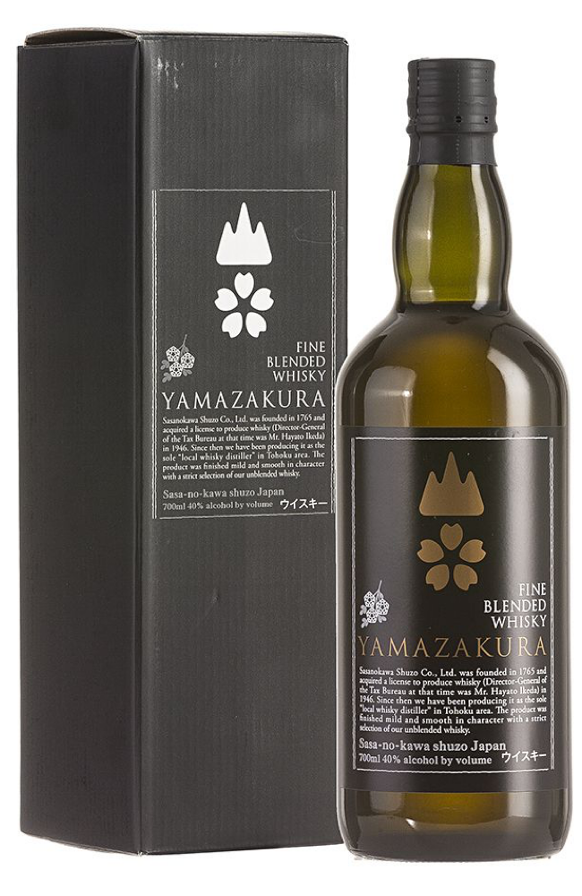 Yamazakura Blended Whisky +GB 70cl 40% | Buy Whisky Malta 