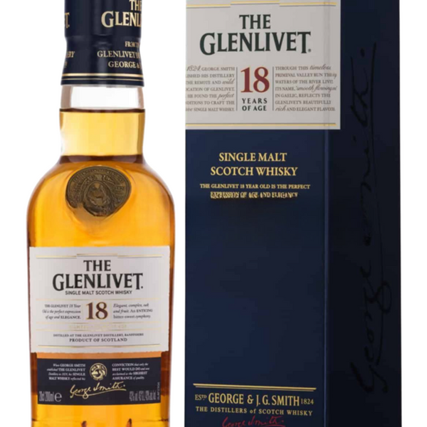 Quarter - Glenlivet 18 Years 20cl – Spades Wine & Spirits | 4000+