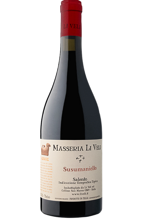 Masseria li Veli - Susumaniello Salento  “ASKOS” IGT 75cl. Buy Wines Malta.