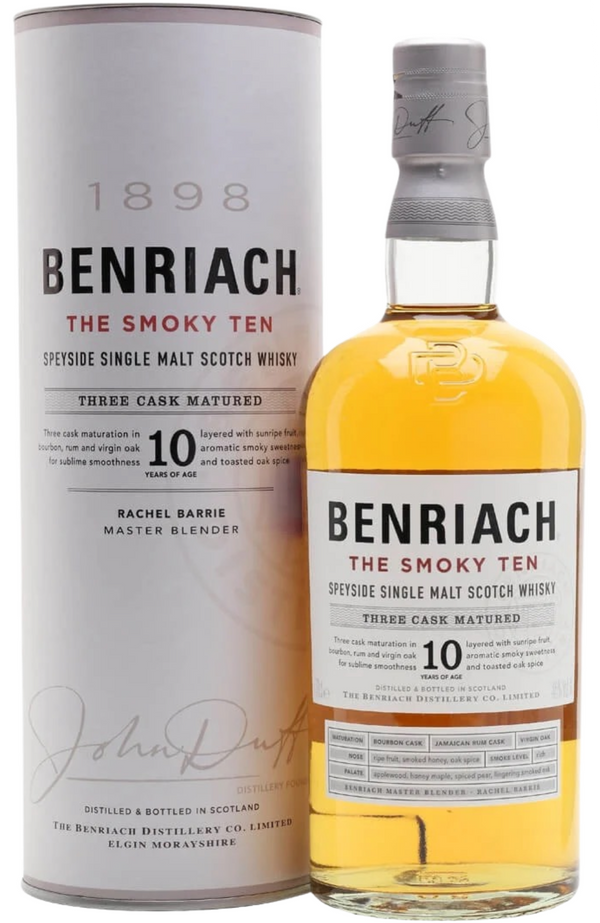 Benriach 10 Years The Smoky Ten + GB 46% 70cl