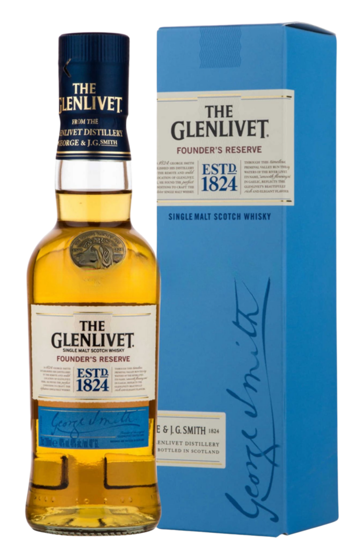 Quarter - Glenlivet Founder's Reserve 40% 20cl – Spades Wine